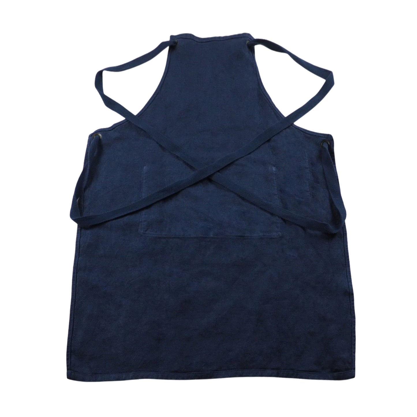 LINEN HANDPRINTED KITCHEN APRON