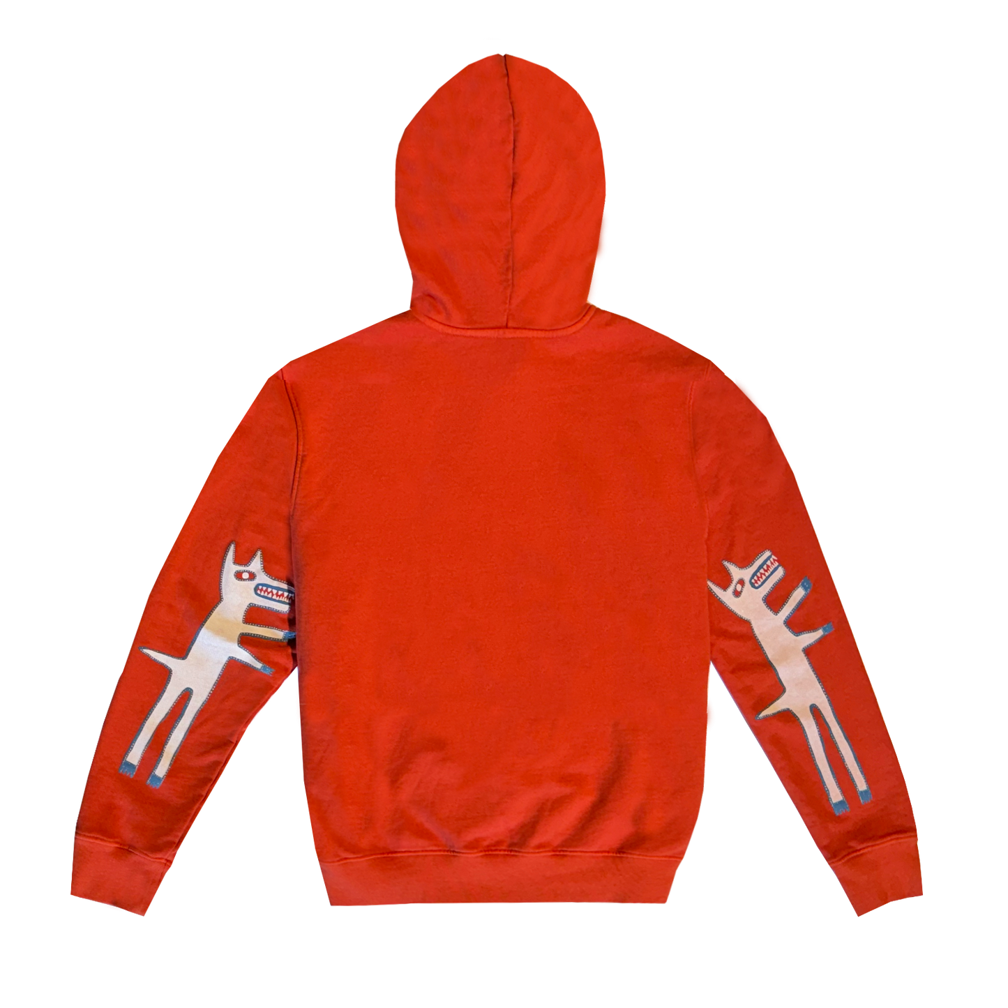 PRINTED WOLF HOODIE