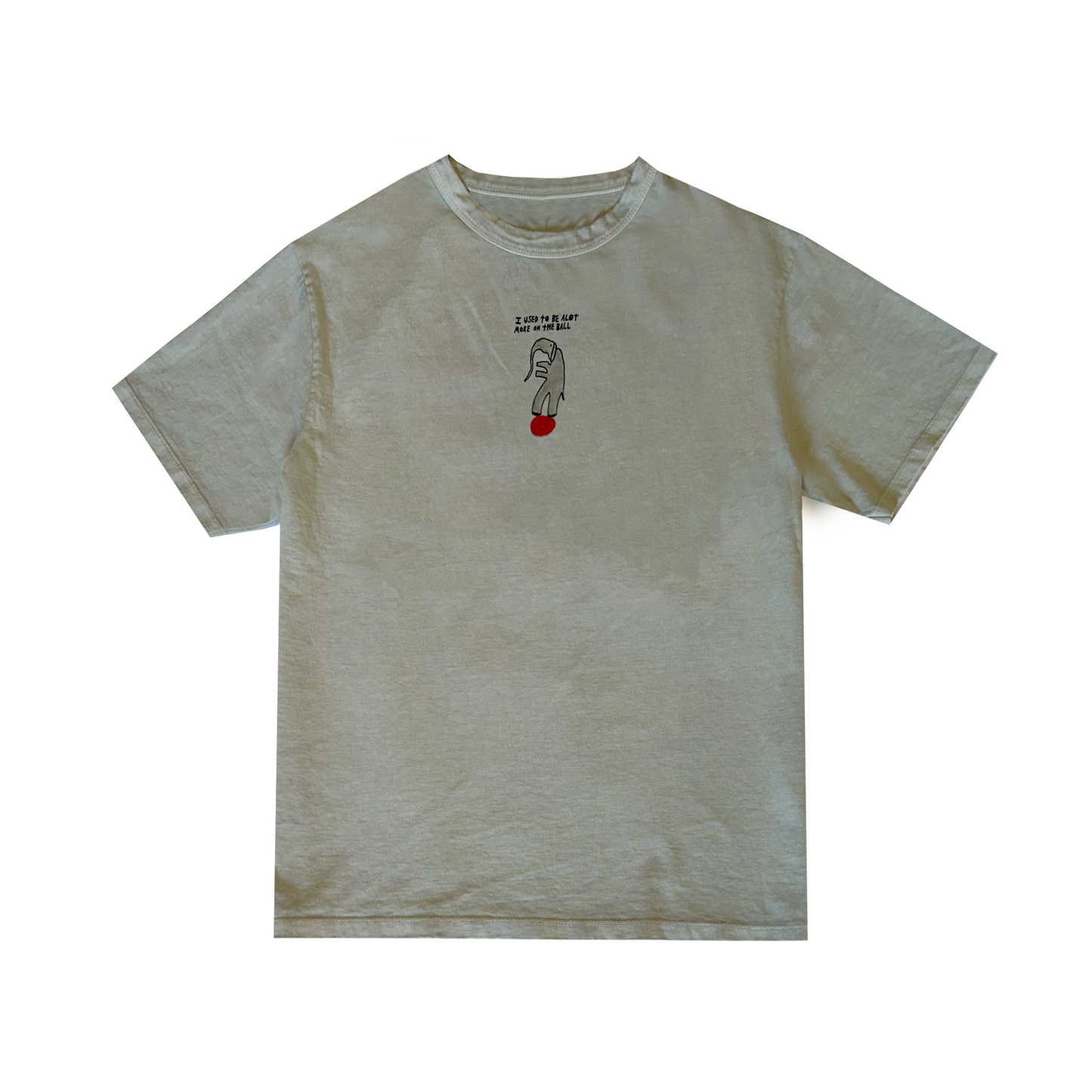 ON A BALL HANDPAINTED TSHIRT