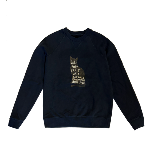 PRINTED CAT SWEAT